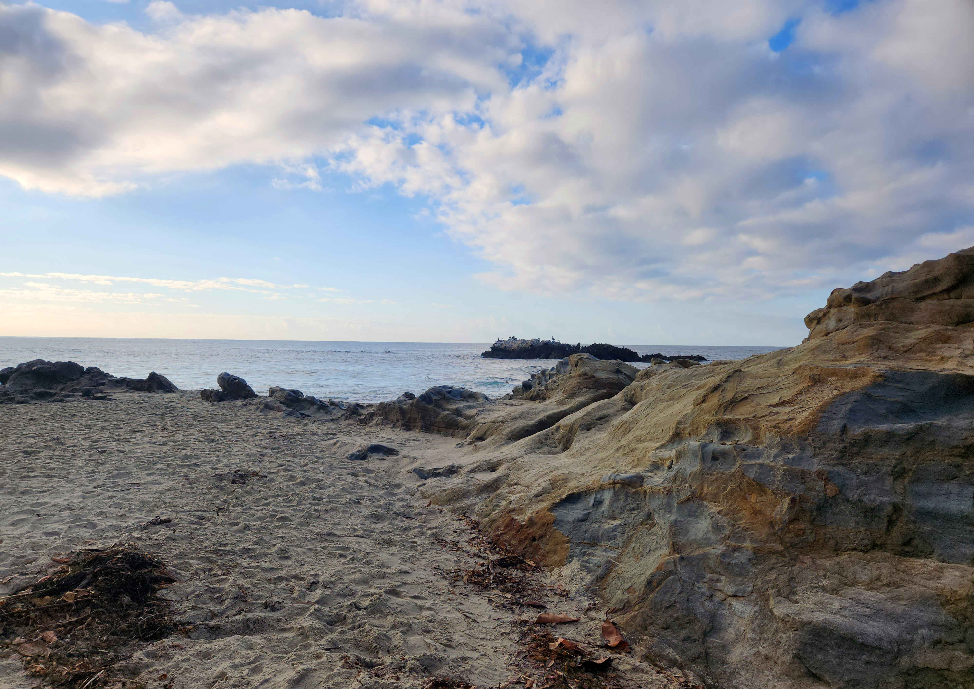 Laguna Beach, main beach, near tide pools